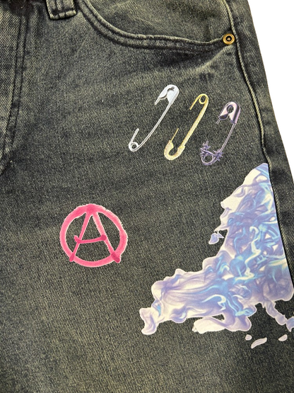 "Ohm Heartz" Jorts